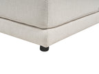  Ottoman SIGTUNA Fabric Off-White