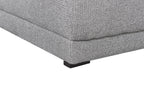  Ottoman TORPO Fabric Grey