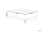  Ottoman TORPO Fabric Grey