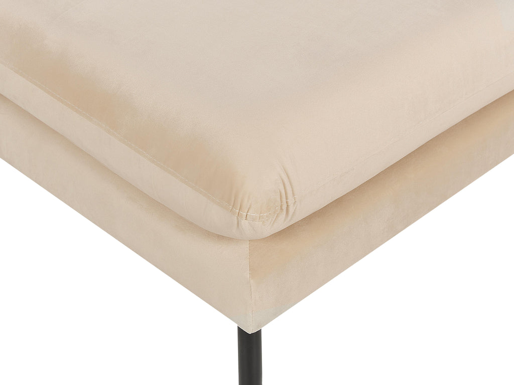  Ottoman VINTERBRO Velvet Beige
