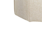  Pouffe WISHEK Faux Linen Beige