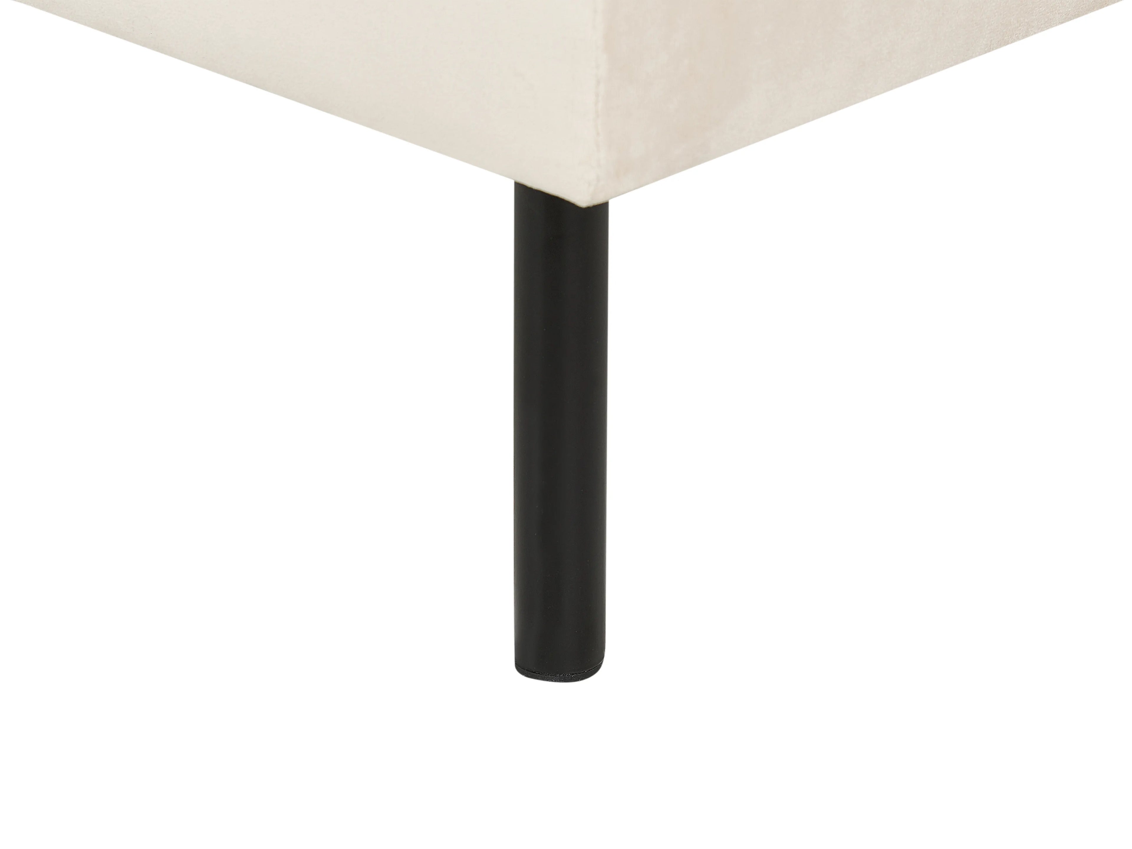  Ottoman VINTERBRO Velvet Light Beige