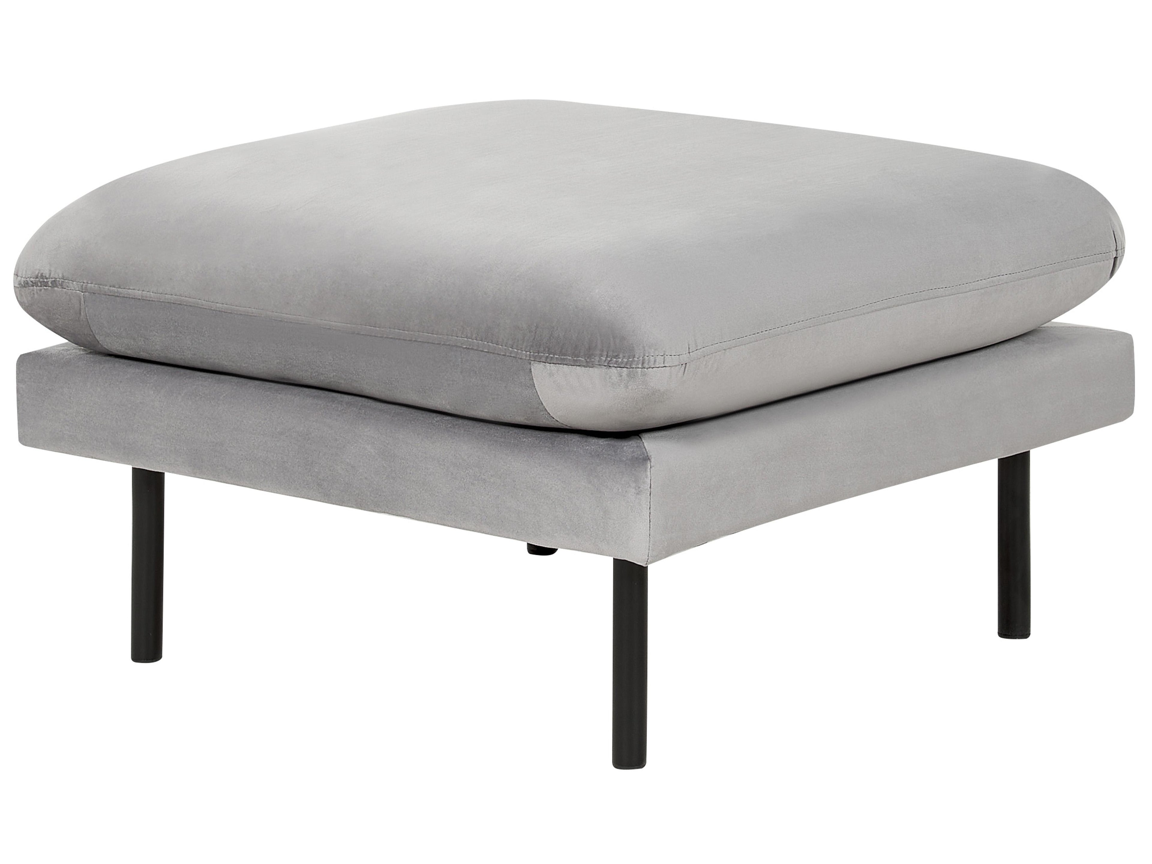  Ottoman VINTERBRO Velvet Grey
