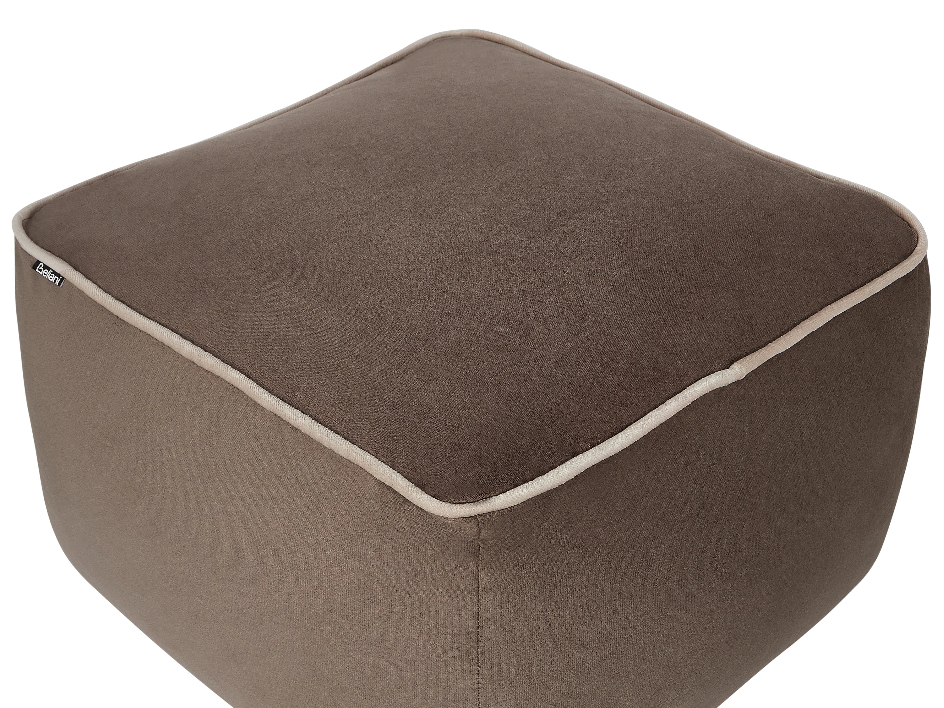  Pouffe DAREYN Velvet Brown