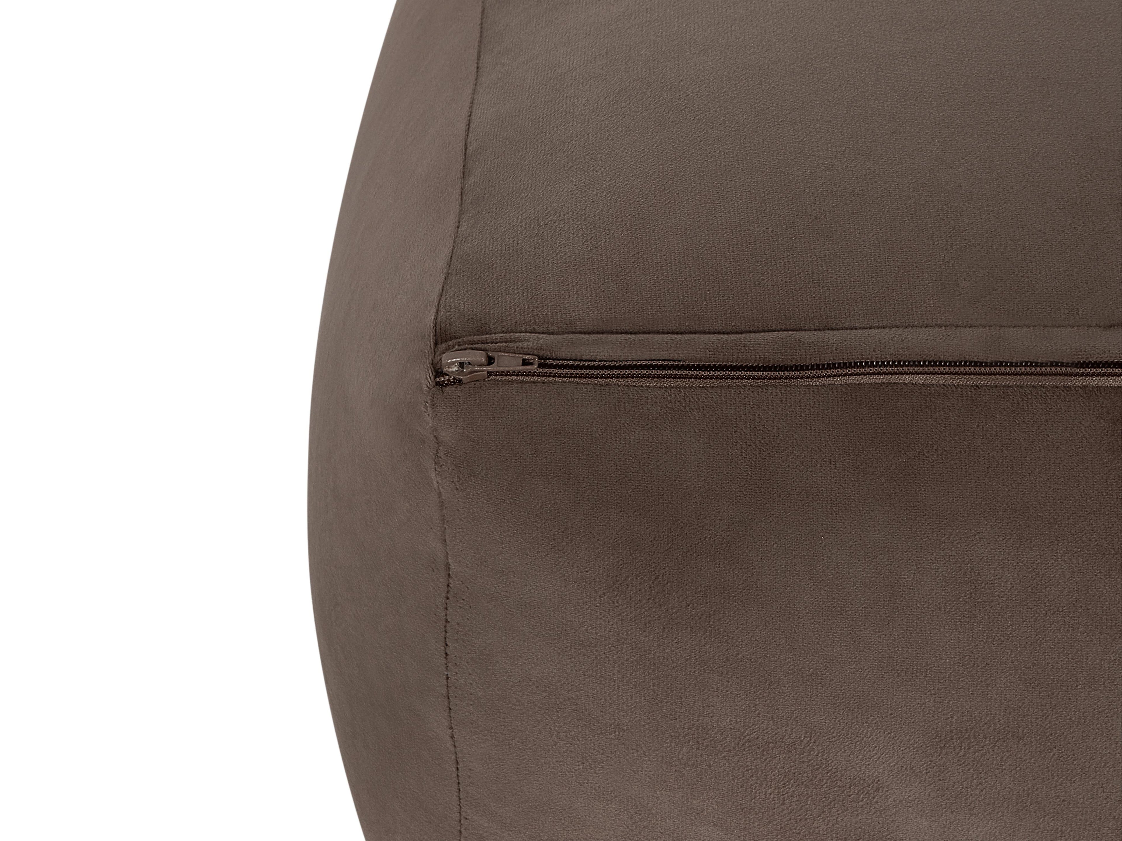  Pouffe DAREYN Velvet Brown