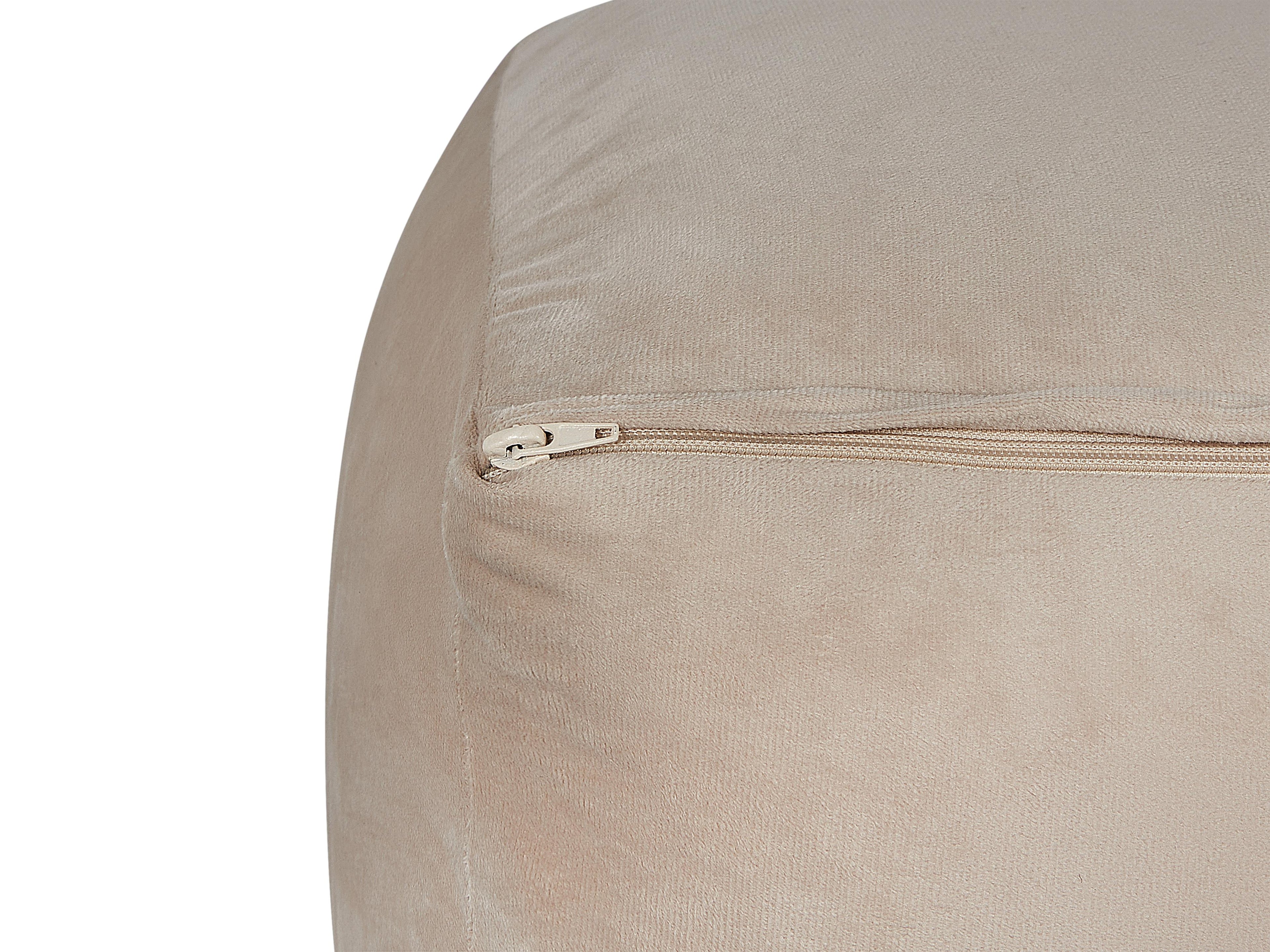  Pouffe DAREYN Velvet Sand Beige