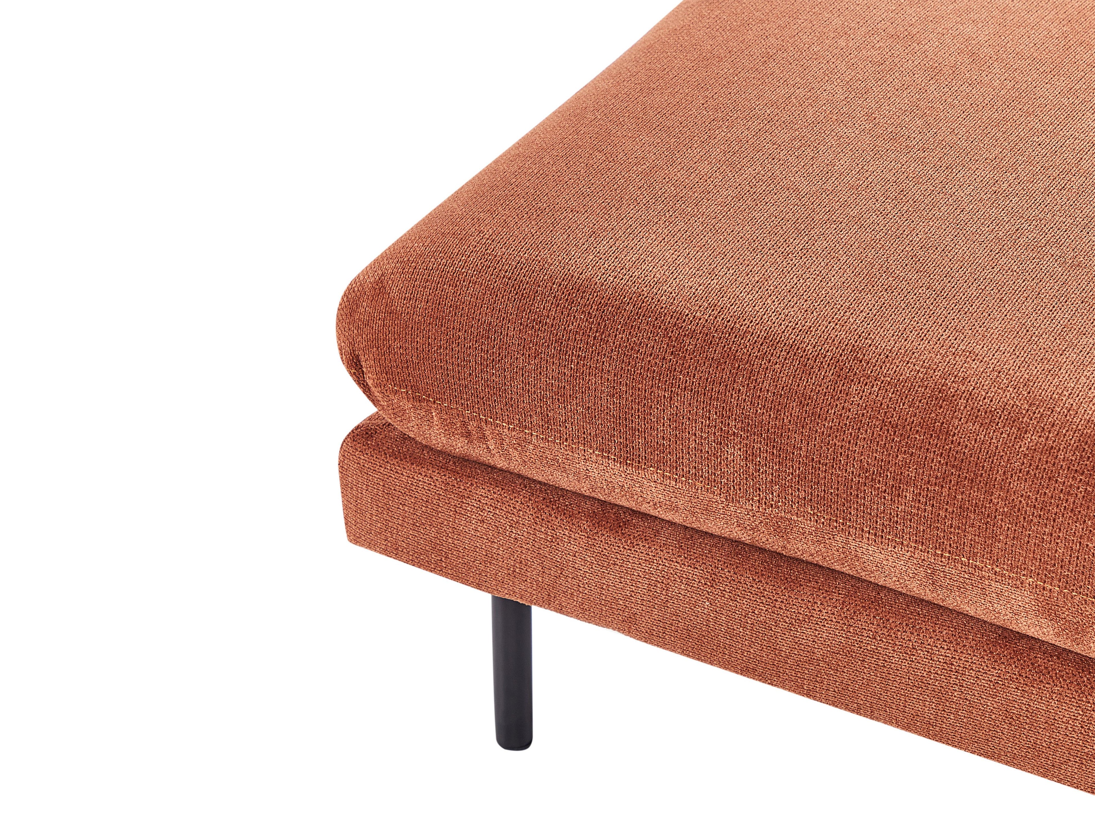  Ottoman VINTERBRO Chenille Golden Brown