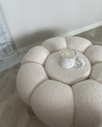  Pouffe BEAUFORT Boucle Off-White