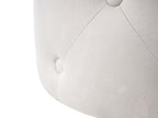  Pouffe COROLLA Velvet Off-White
