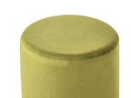  Pouffe LOVETT Velvet Olive Green