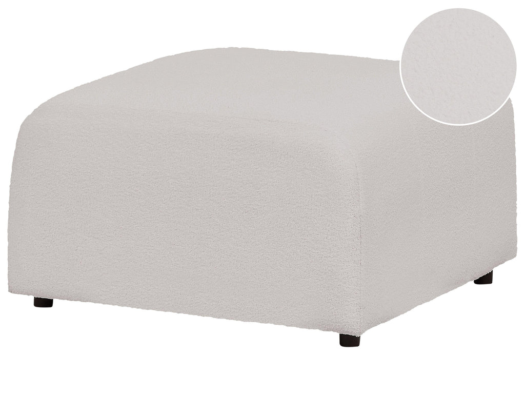  Ottoman FALSTERBO Boucle Light Grey