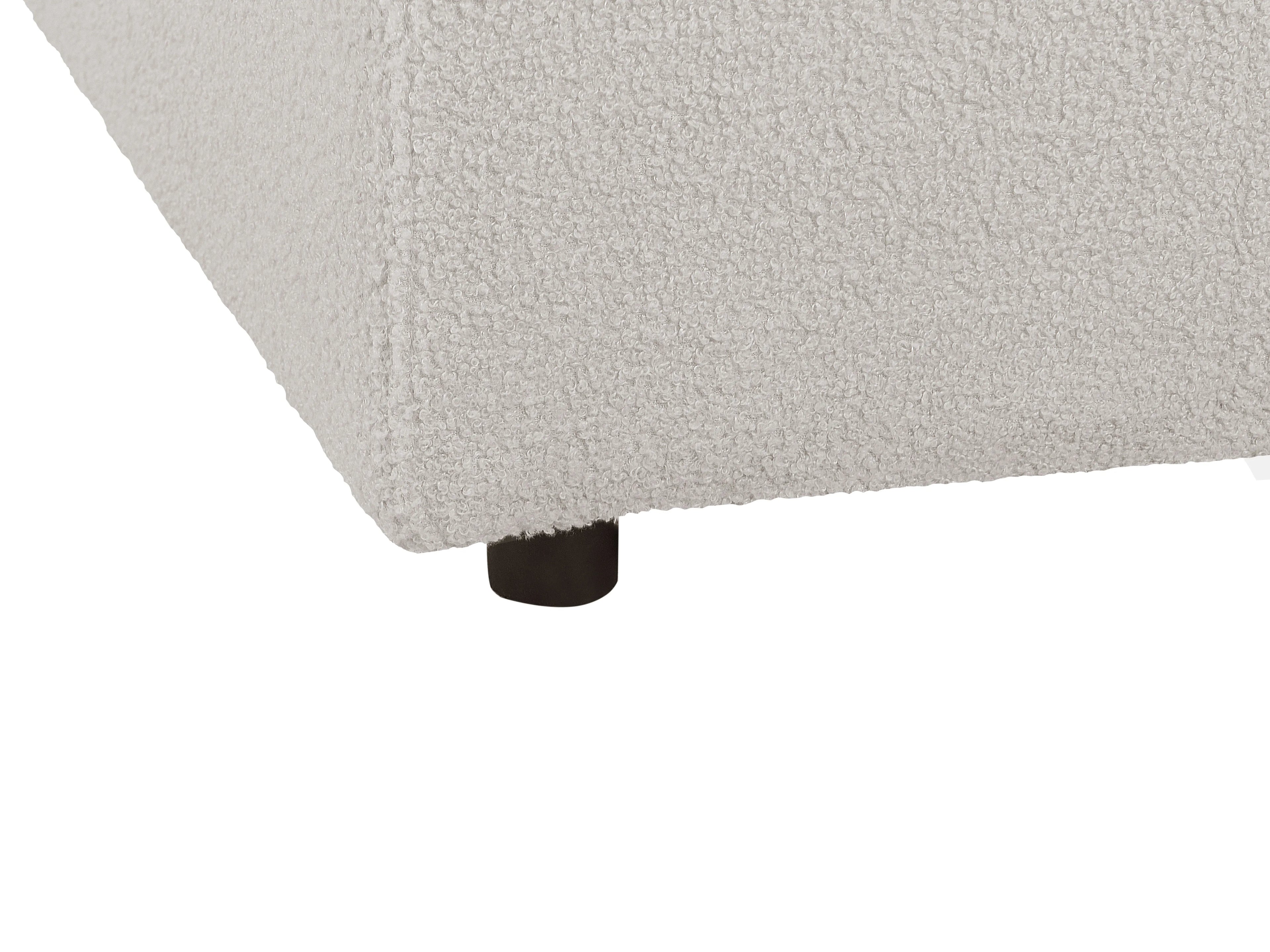  Ottoman FALSTERBO Boucle Light Grey