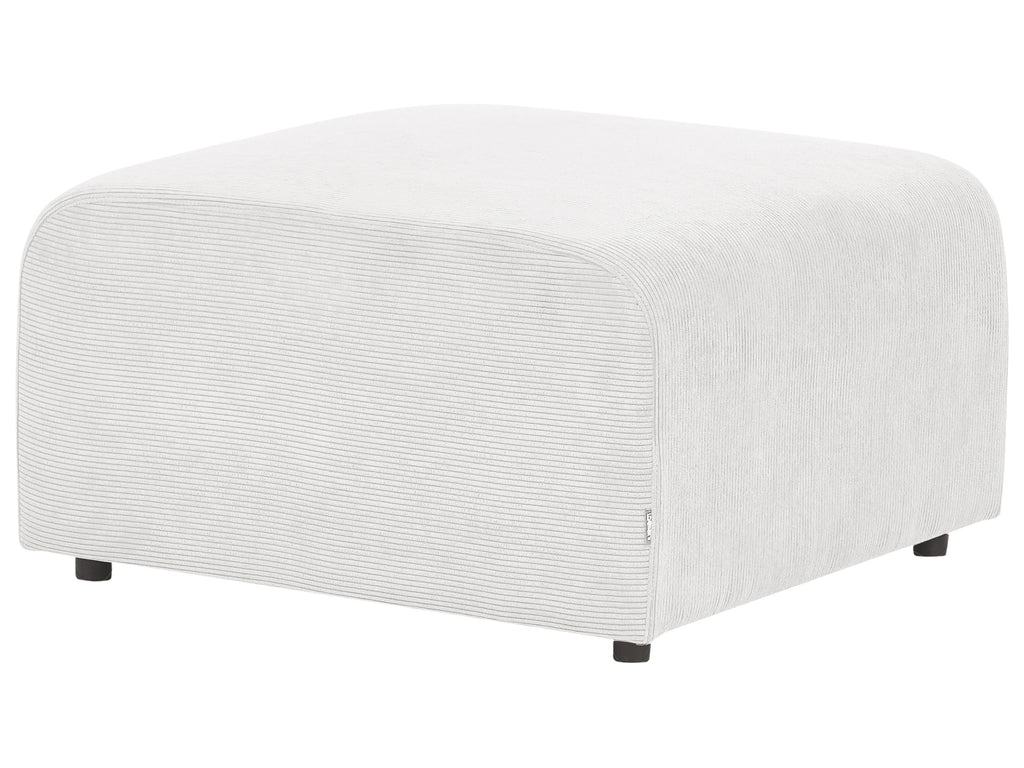  Ottoman FALSTERBO Corduroy Off-White