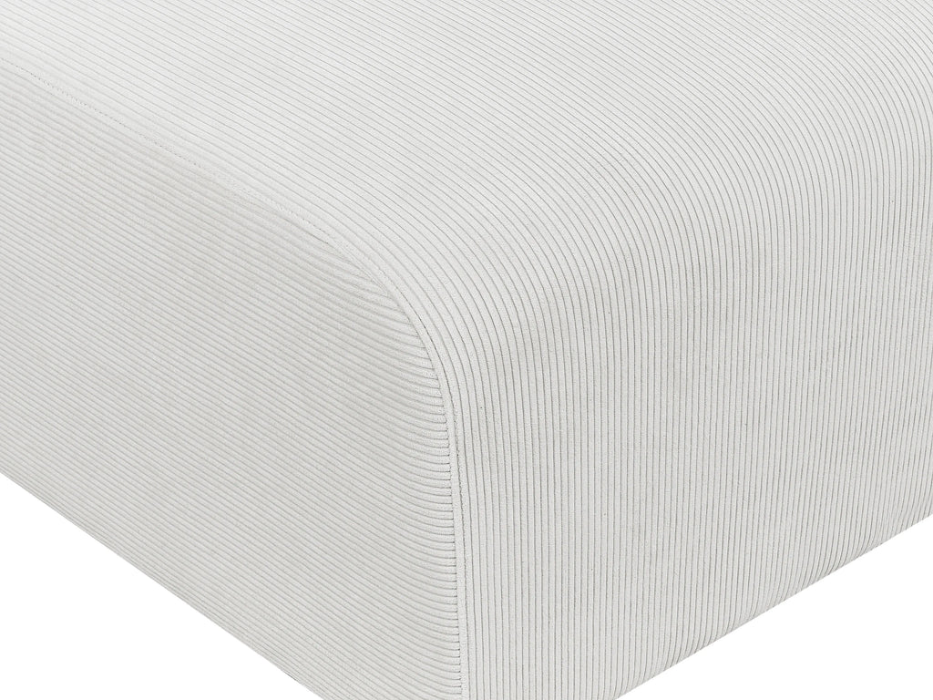  Ottoman FALSTERBO Corduroy Off-White