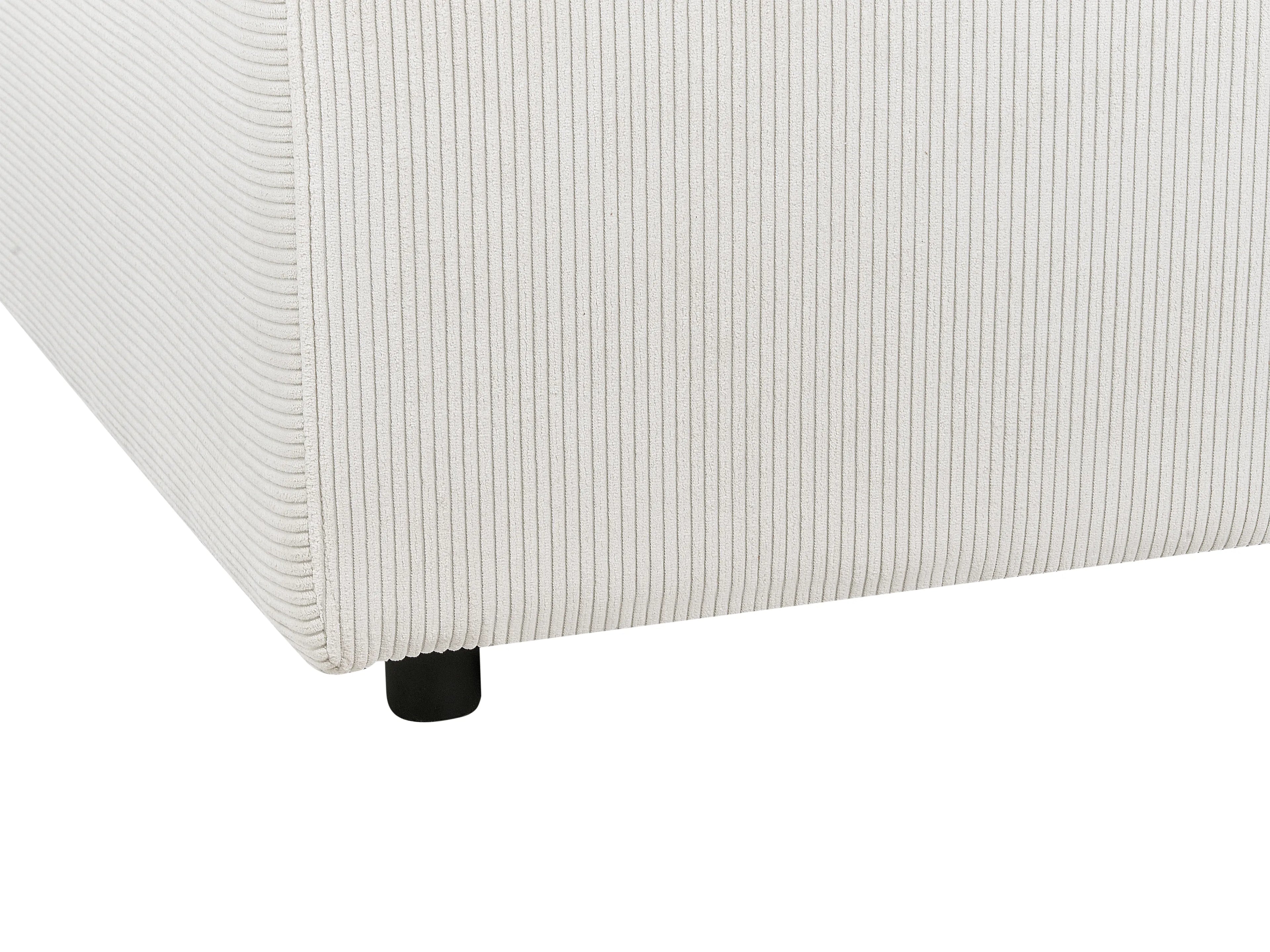  Ottoman FALSTERBO Corduroy Off-White