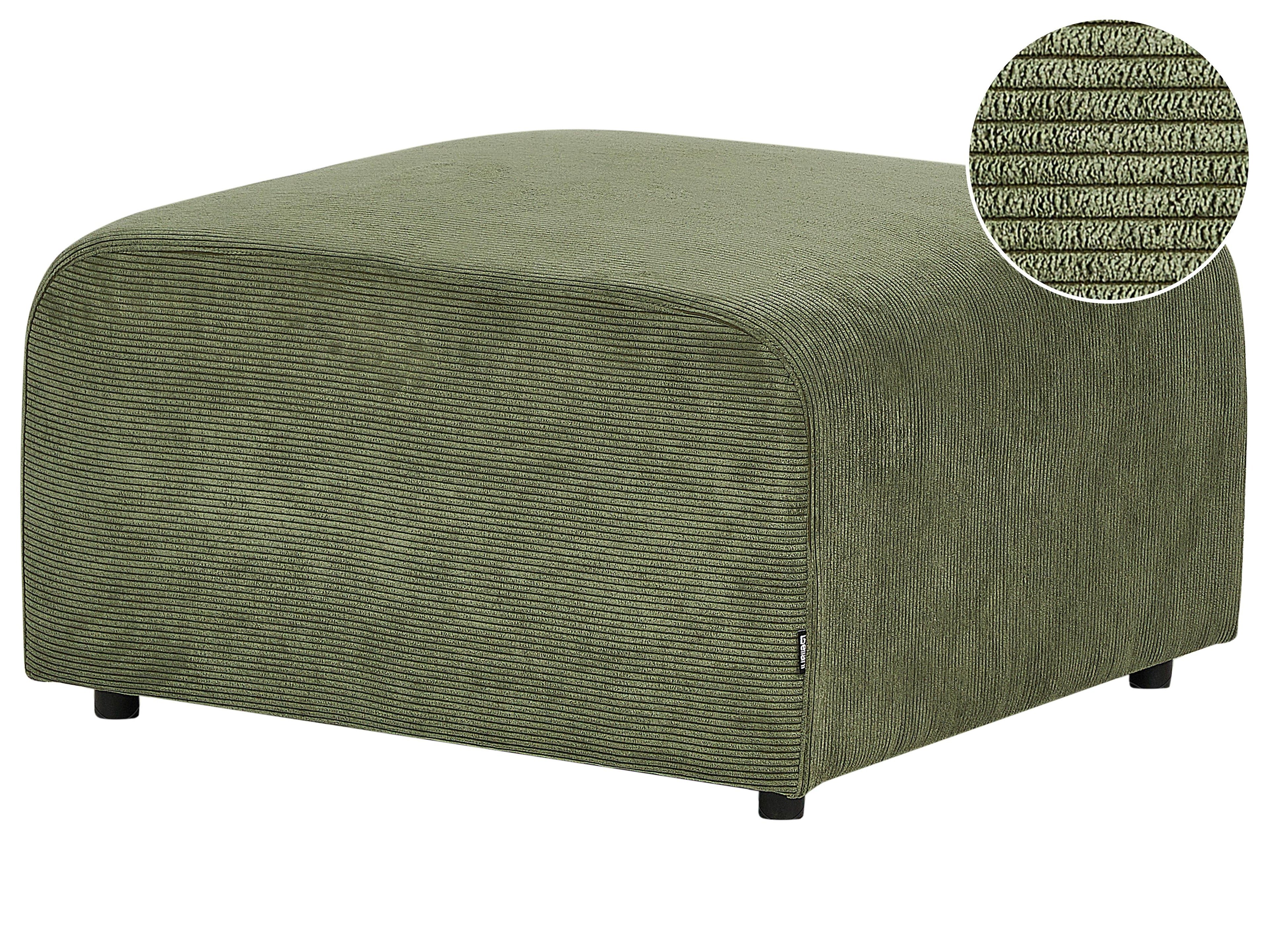  Ottoman FALSTERBO Corduroy Green