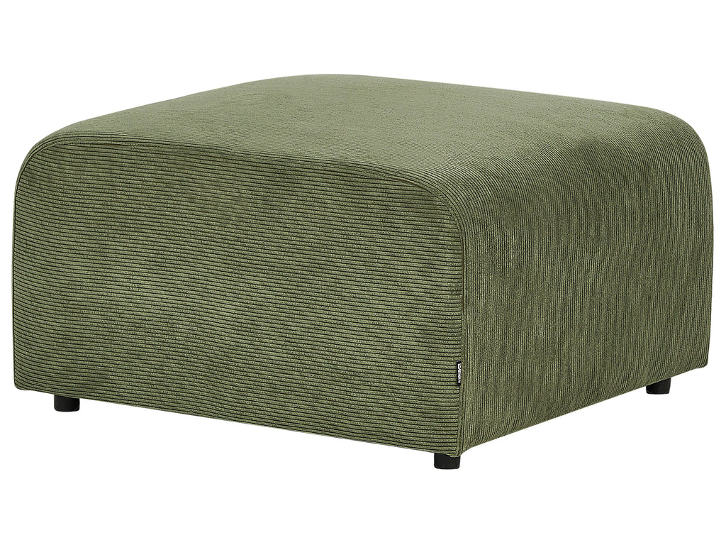  Ottoman FALSTERBO Corduroy Green