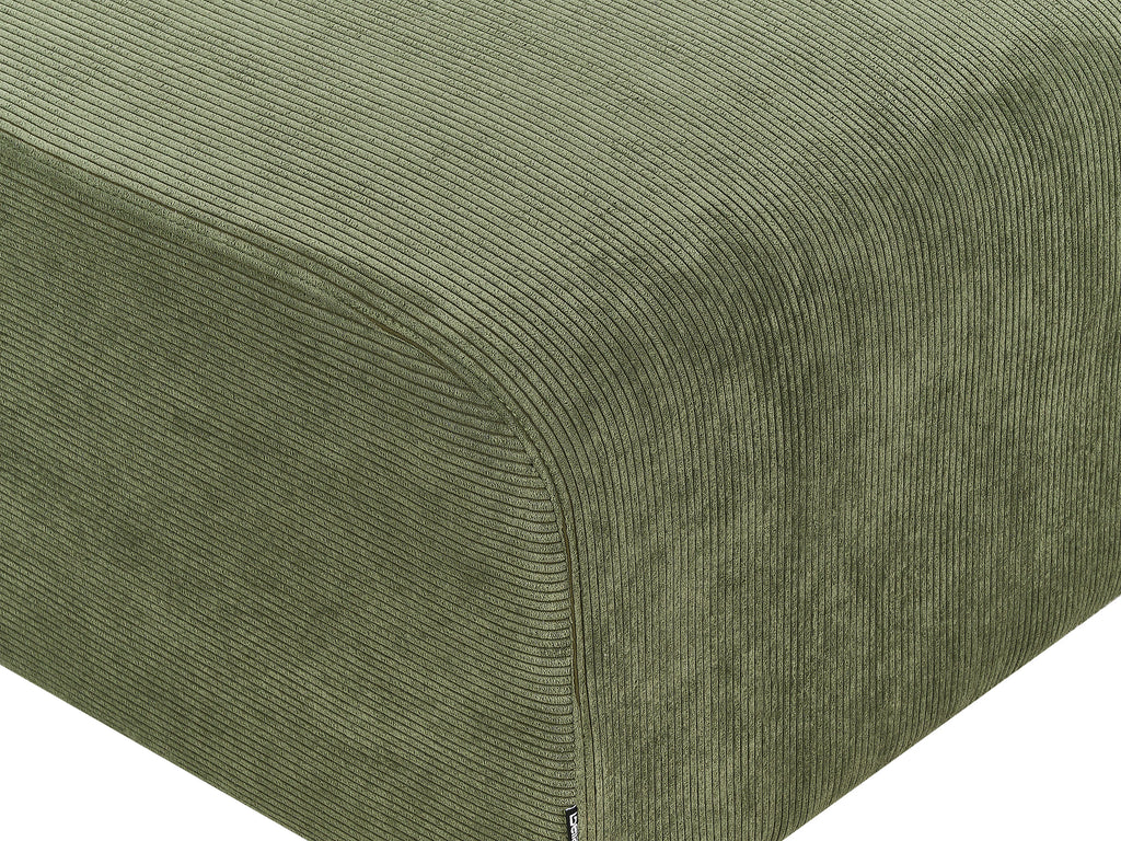  Ottoman FALSTERBO Corduroy Green