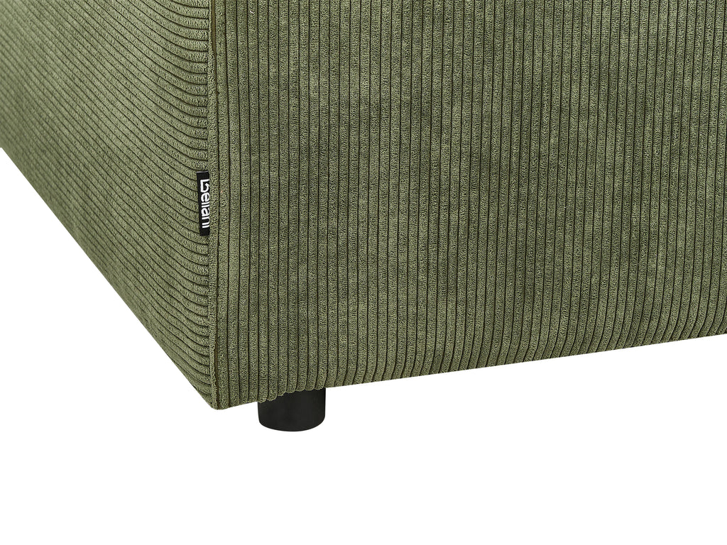  Ottoman FALSTERBO Corduroy Green