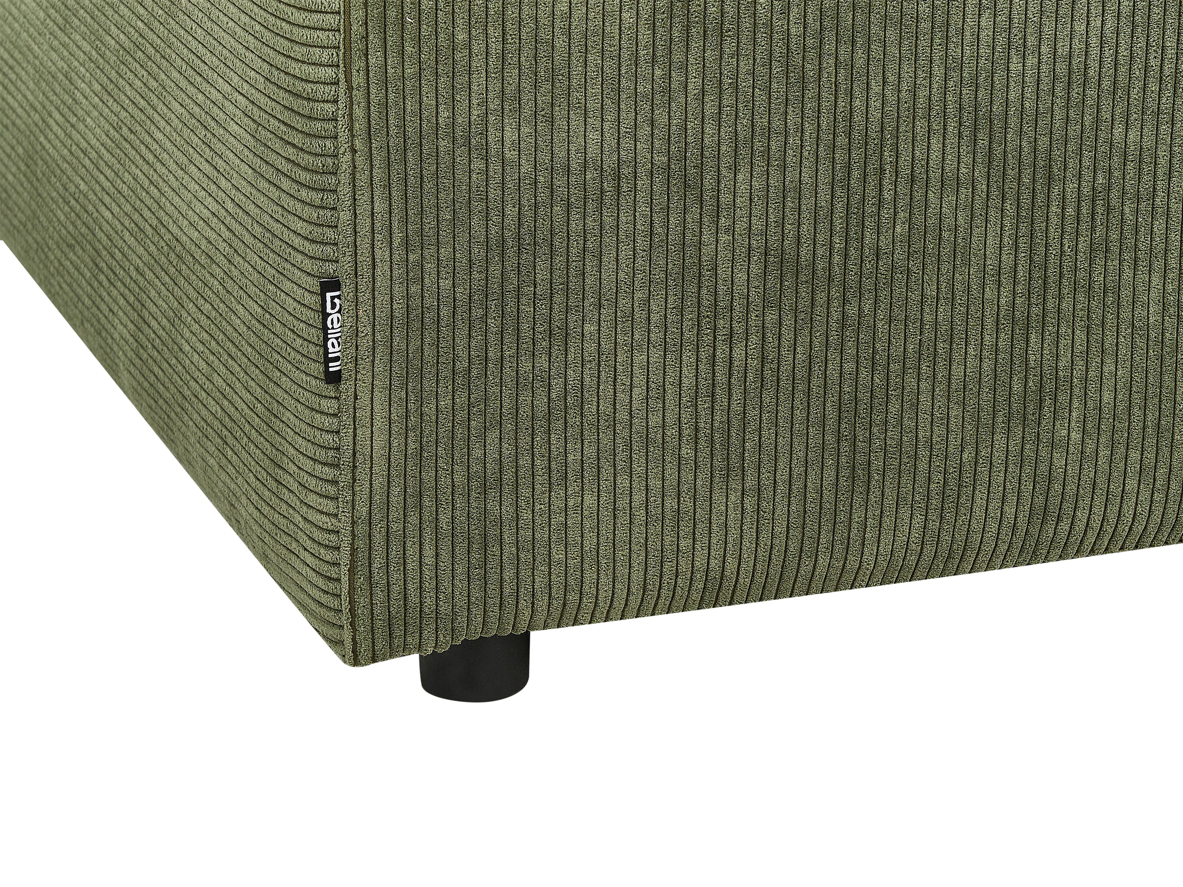  Ottoman FALSTERBO Corduroy Green