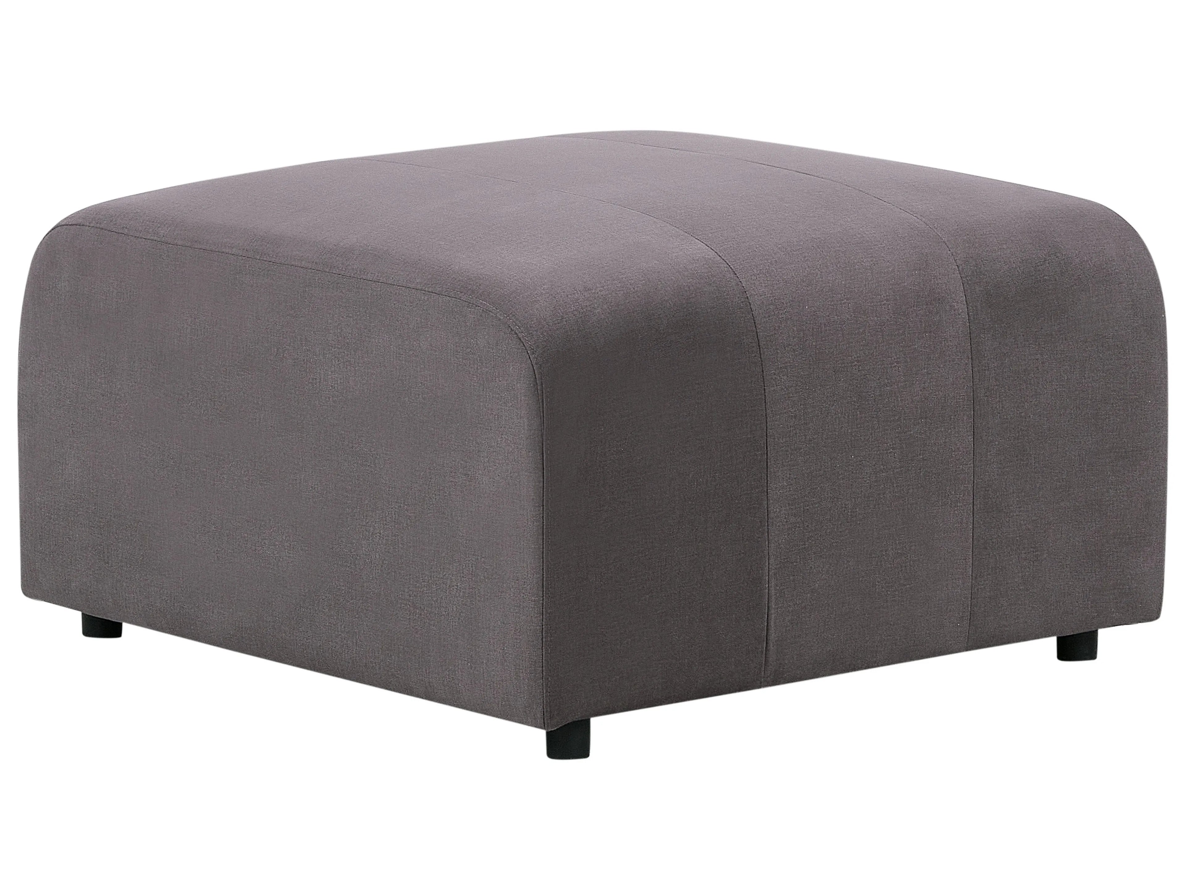  Ottoman FALSTERBO Velvet Dark Grey