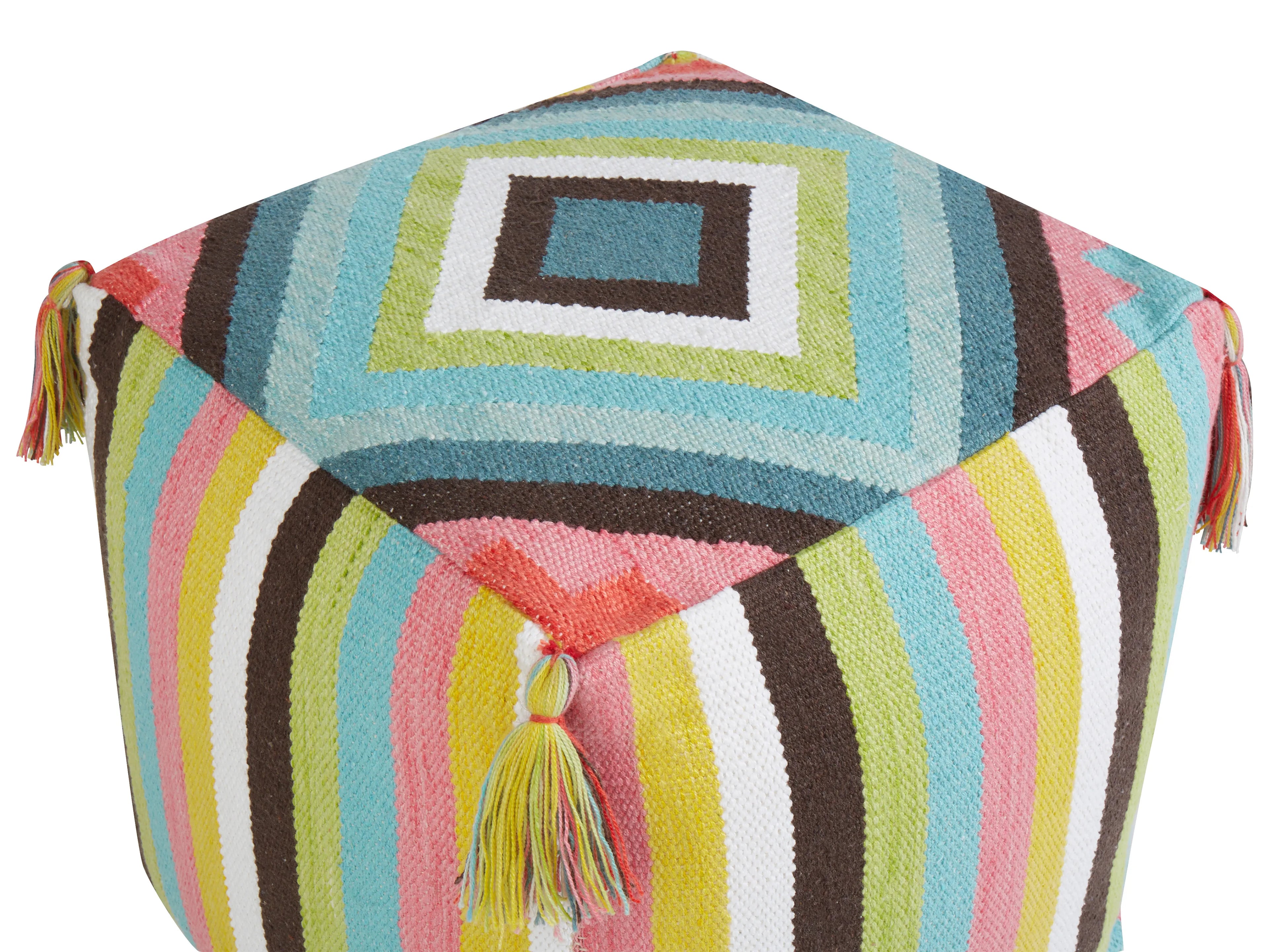  Pouffe MONEASA Cotton Multicolour