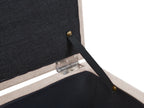  Storage Ottoman OREM Fabric Beige