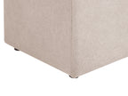  Storage Ottoman OREM Fabric Beige