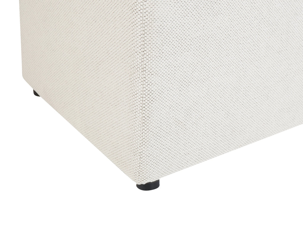  Storage Ottoman OREM Fabric Off-White