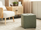  Pouffe KANSAS Fabric Green