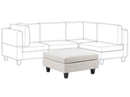  Ottoman UNSTAD Fabric Light Beige