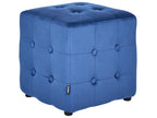  Pouffe WISCONSIN Velvet Blue