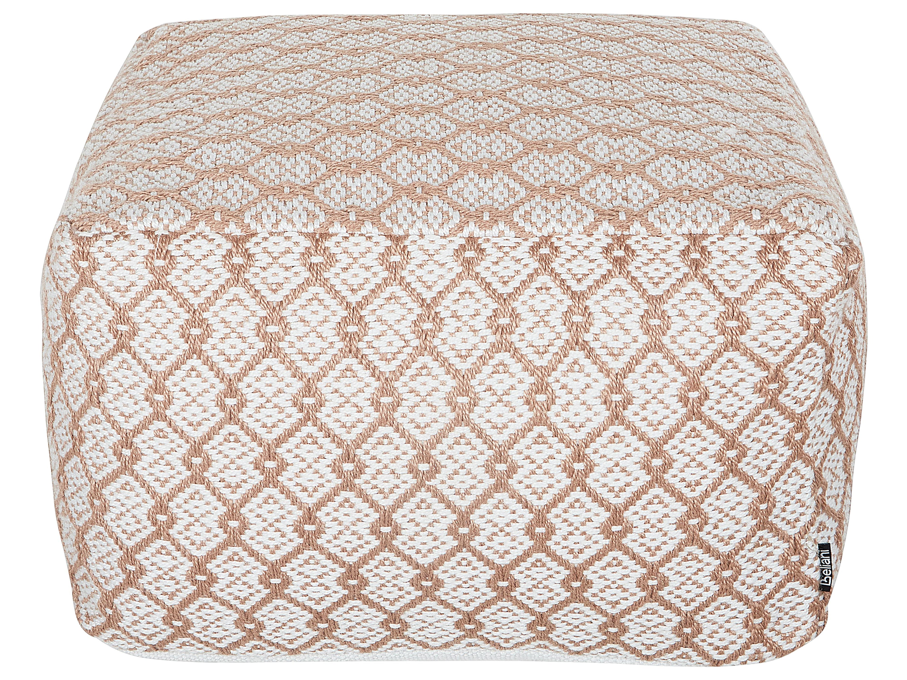  Pouffe SHORAN Fabric Beige