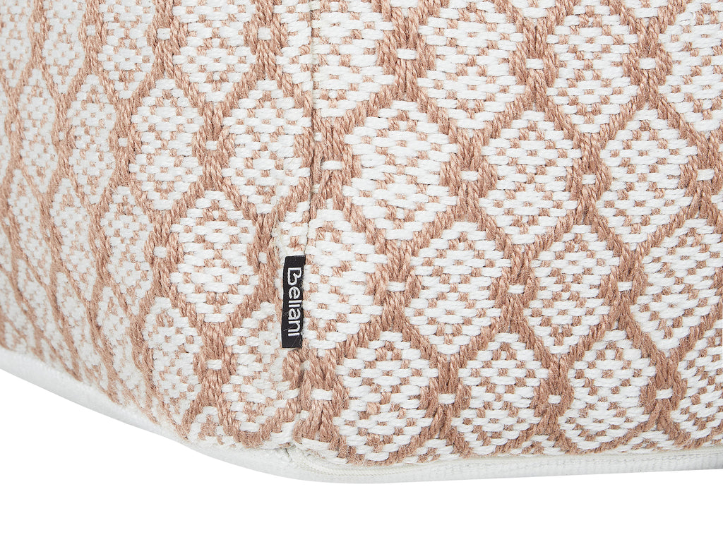  Pouffe SHORAN Fabric Beige
