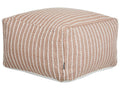  Pouffe ZAHRI Fabric Golden Brown