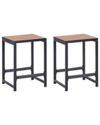  Garden Chair AVETRANA Metal Black