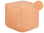  Pouffe ALIPUR Boucle Orange