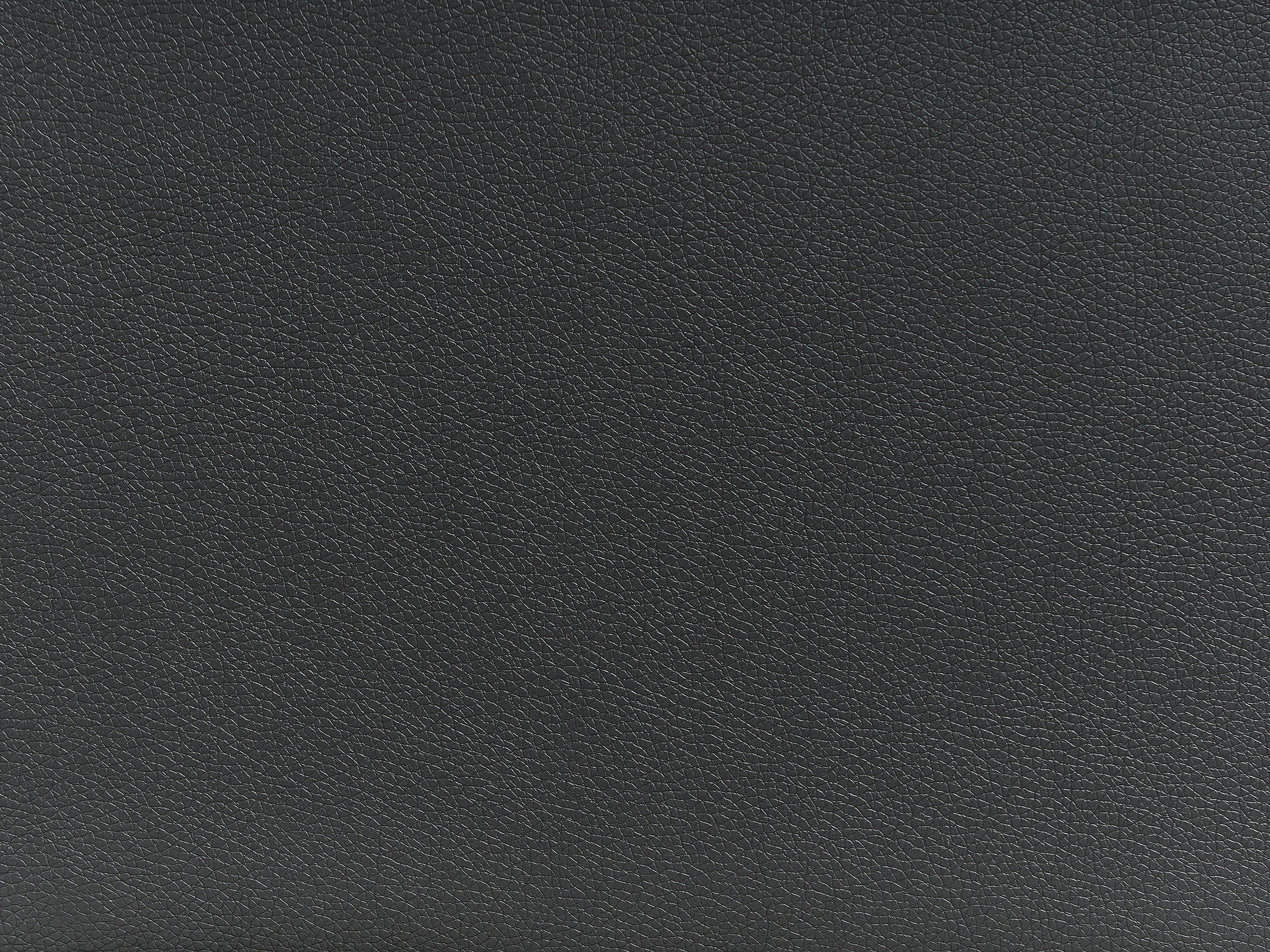  Ottoman UNSTAD Faux Leather Black