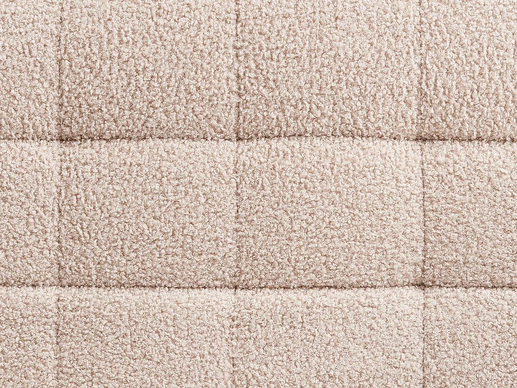  Storage Ottoman MICHIGAN Boucle Beige