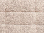  Storage Ottoman MICHIGAN Boucle Beige