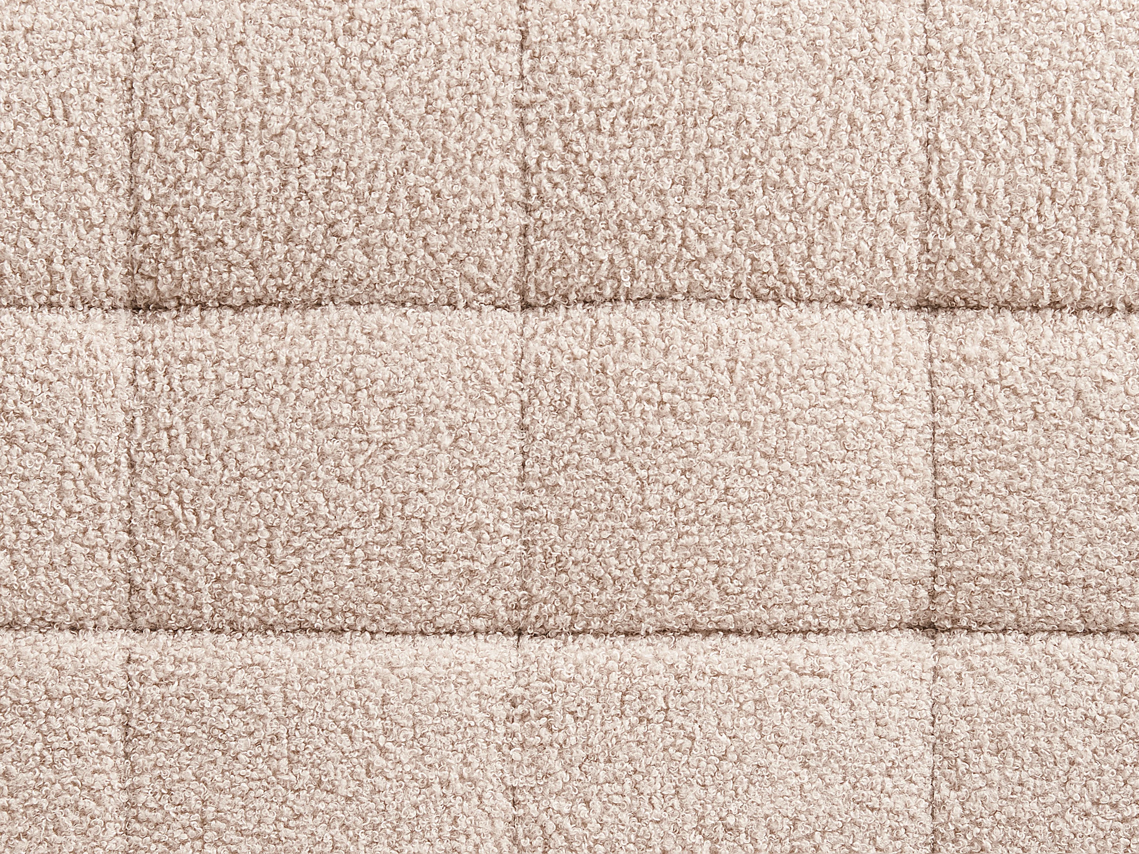  Storage Ottoman MICHIGAN Boucle Beige