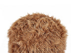  Pouffe TUKKI Faux Fur Brown