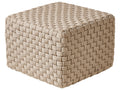  Pouffe NALLI Synthetic Material Taupe