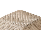  Pouffe NALLI Synthetic Material Taupe