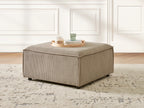  Ottoman ARDAL Corduroy Light Brown