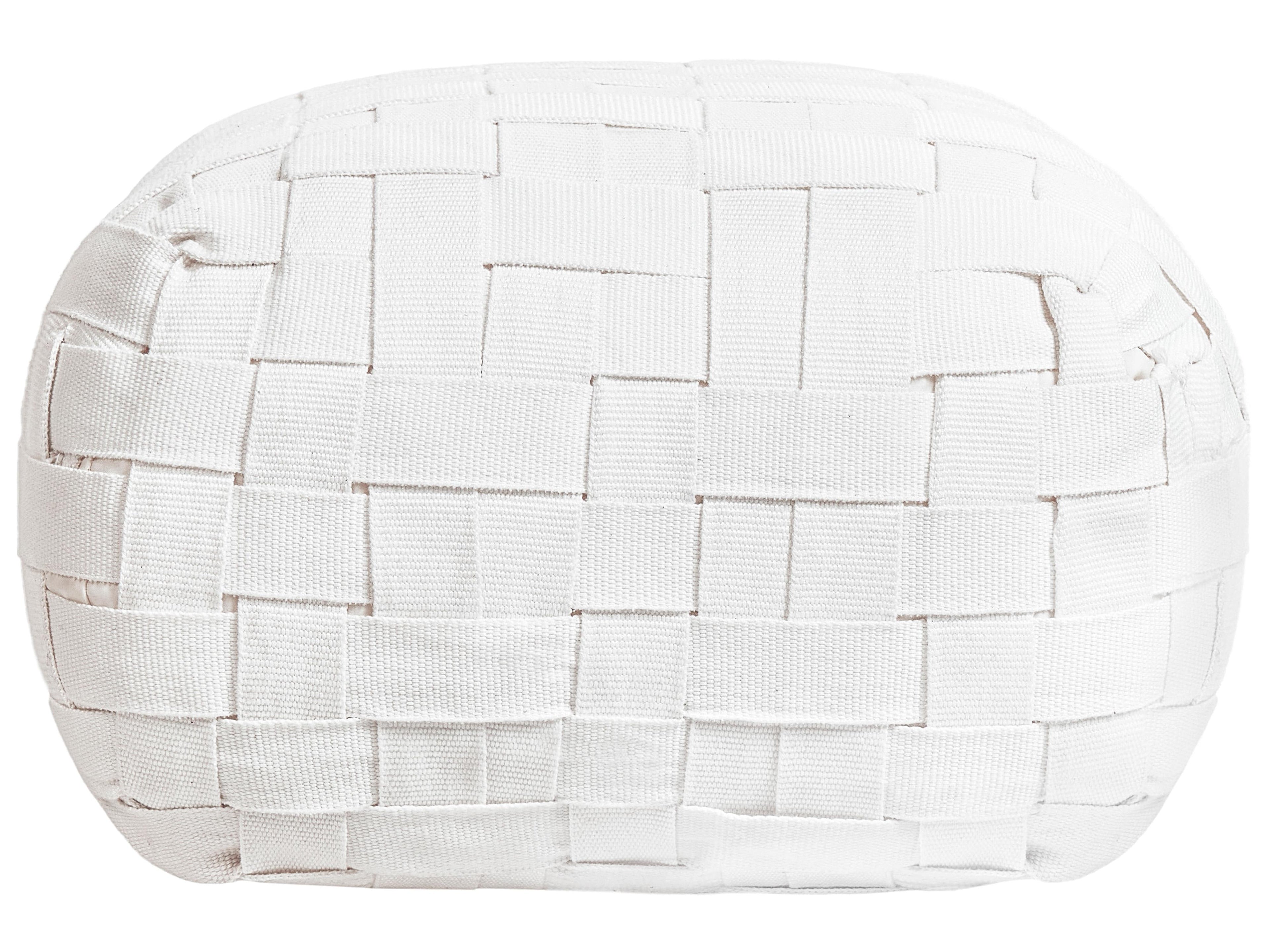  Pouffe BODLA Synthetic Material White