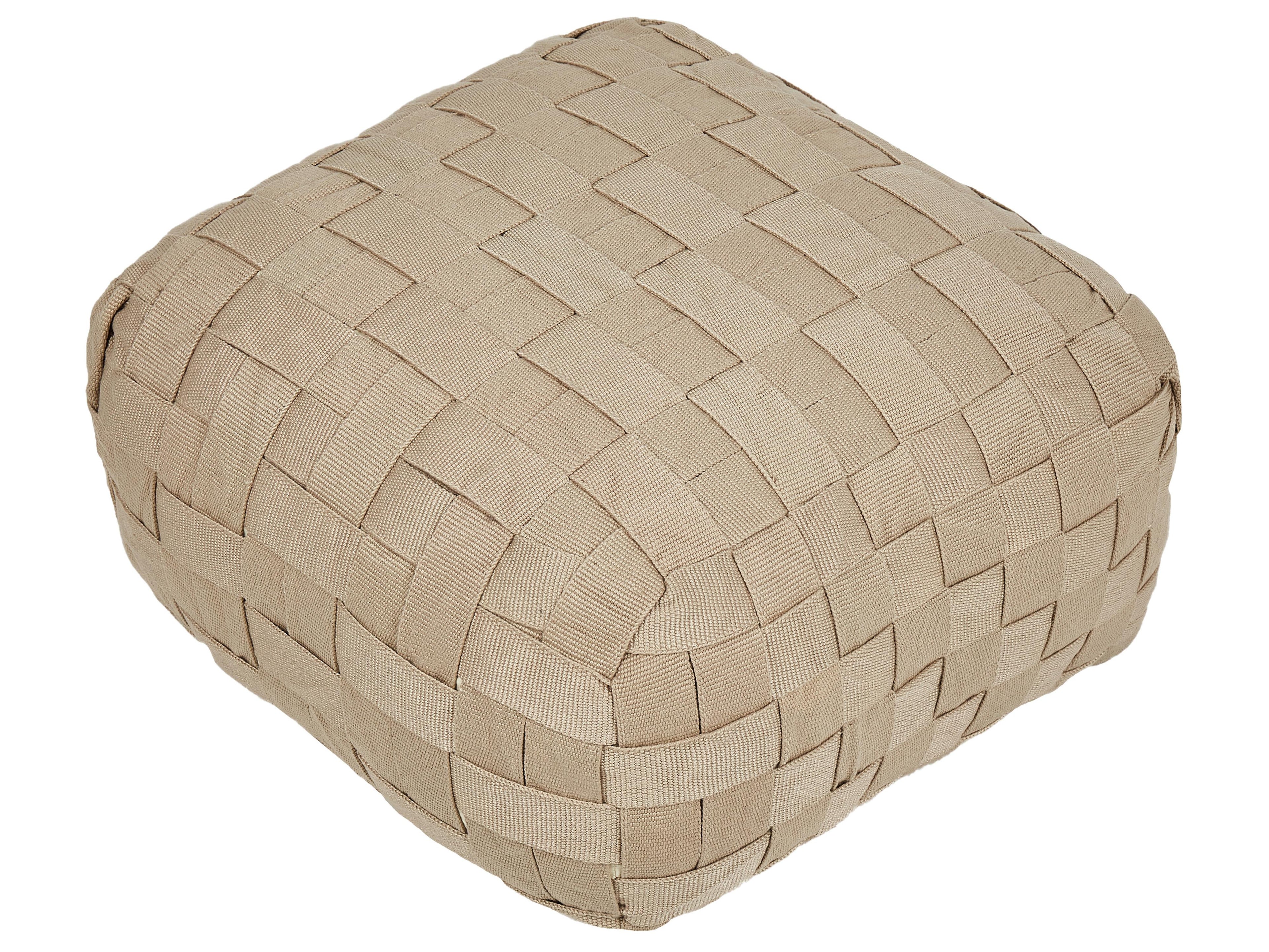  Pouffe BODLA Synthetic Material Beige