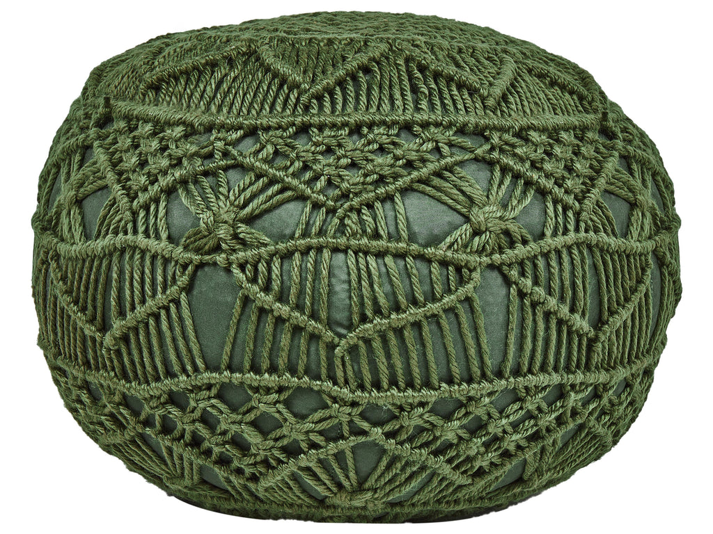  Pouffe AADHI Synthetic Material Green