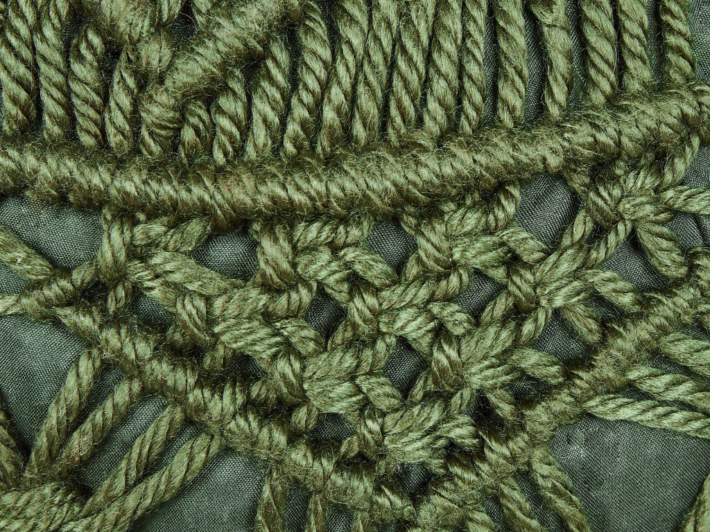  Pouffe AADHI Synthetic Material Green