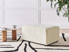  Ottoman KOHLO Fabric Light Beige